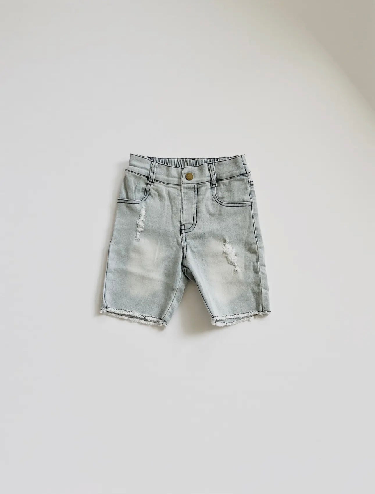 Denim Shorts | Slate Gray