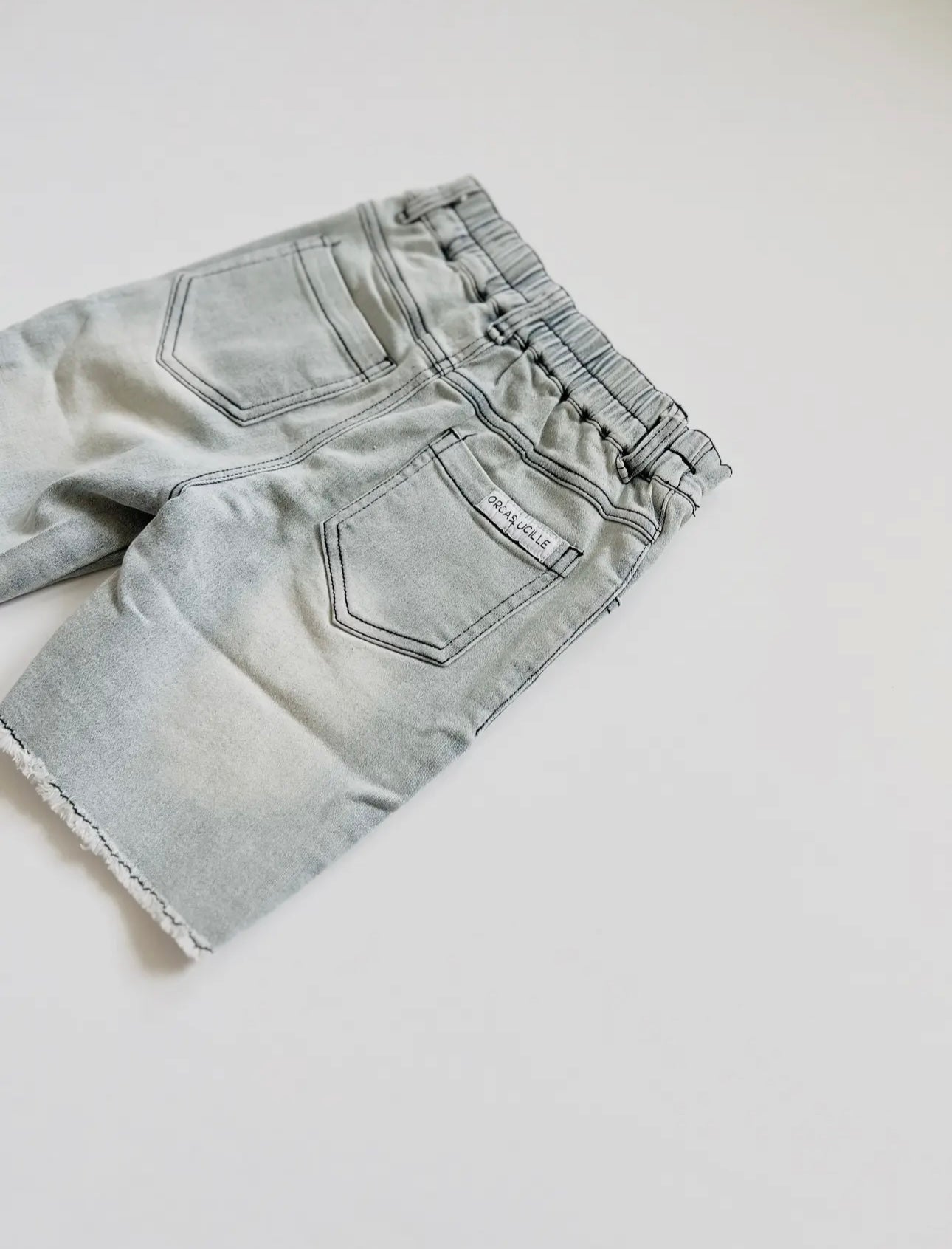 Denim Shorts | Slate Gray