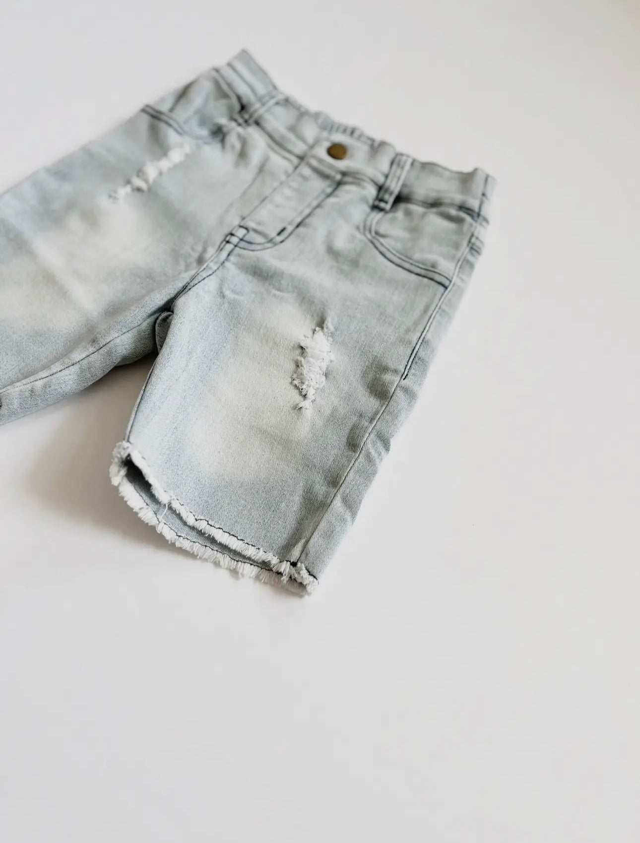 Denim Shorts | Slate Gray