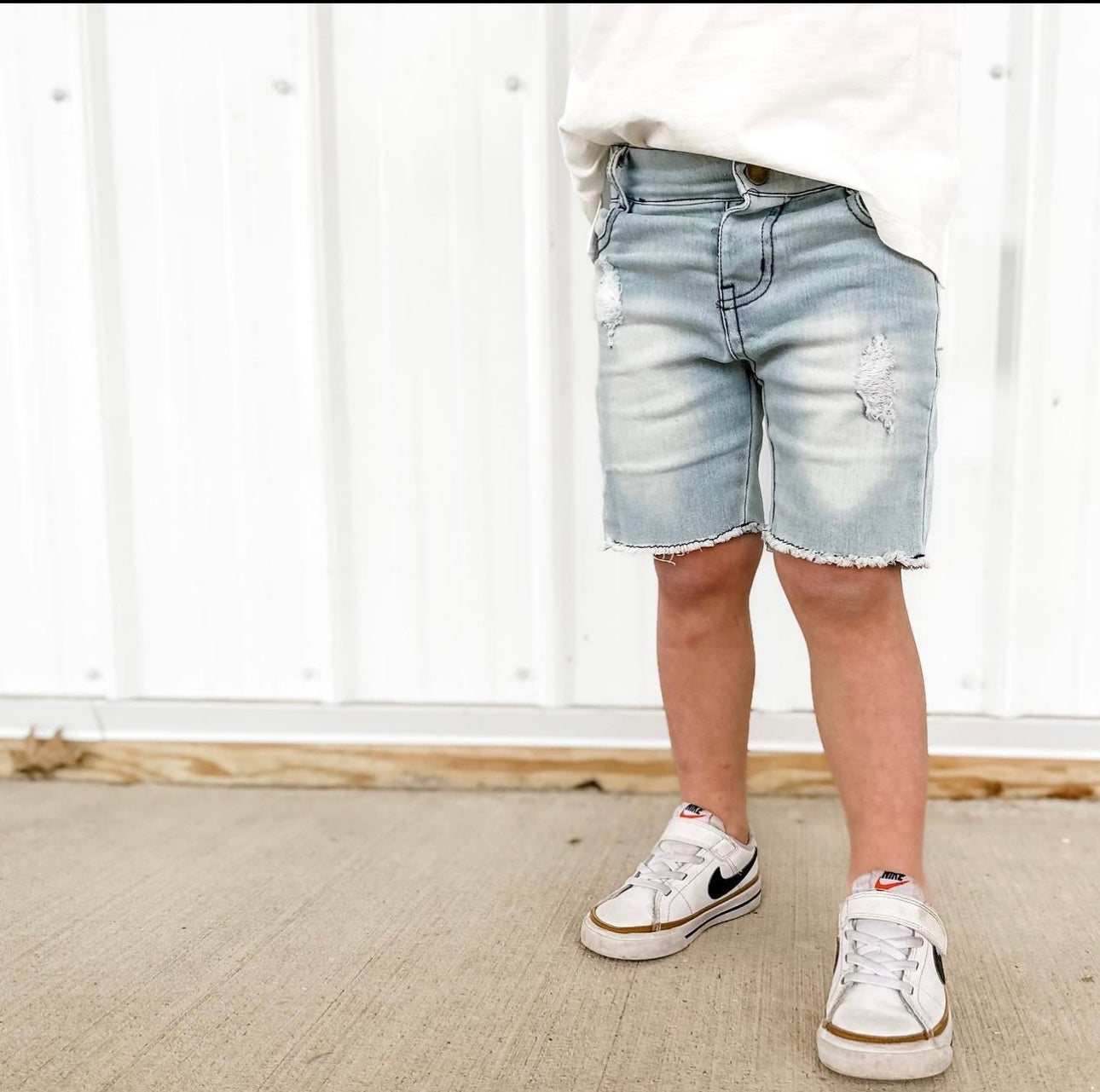 Denim Shorts | Slate Gray