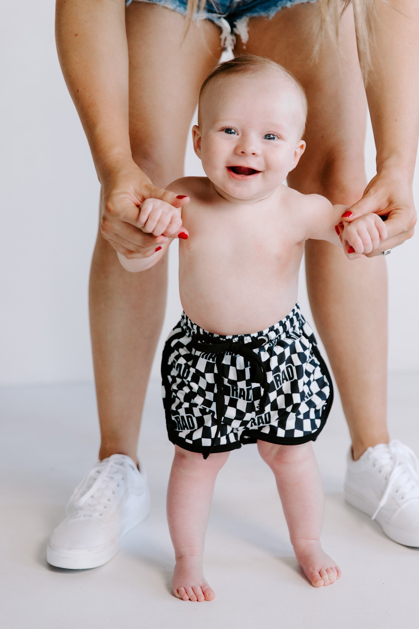 Rad Checker Swim Shorts PRE-ORDER