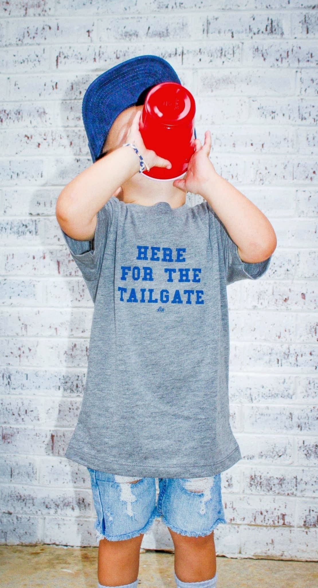 Here For The Tailgate Tee